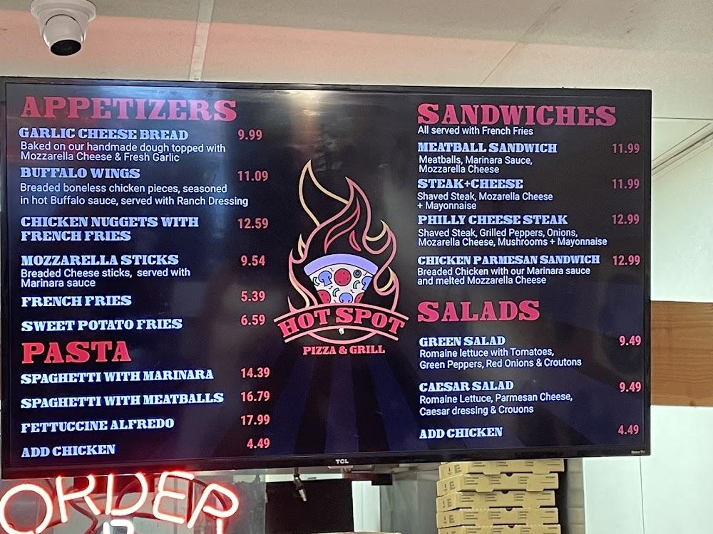 Hotspot Pizza & Grill Menu image 4